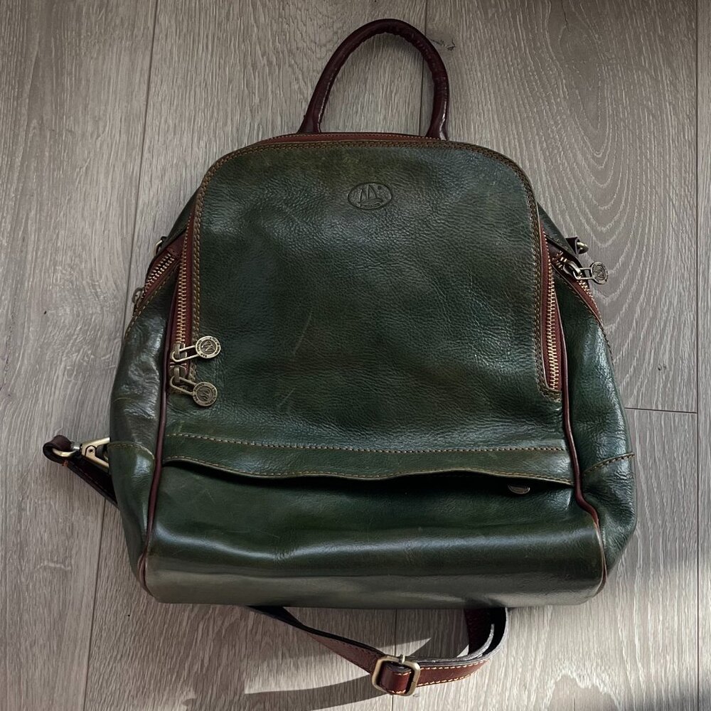 Florentine Leather Backpack - Authentic